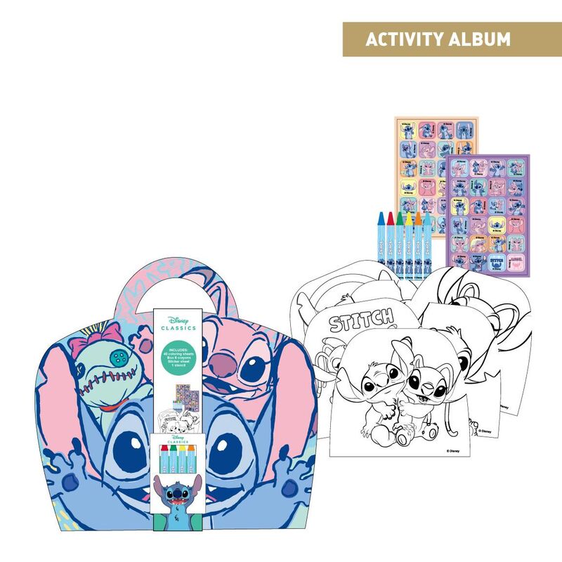 Set Actividades Stitch Disney