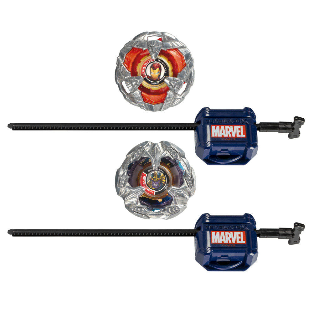 Juego Iron Man 4-80B Thanos 4-60P Beyblade x