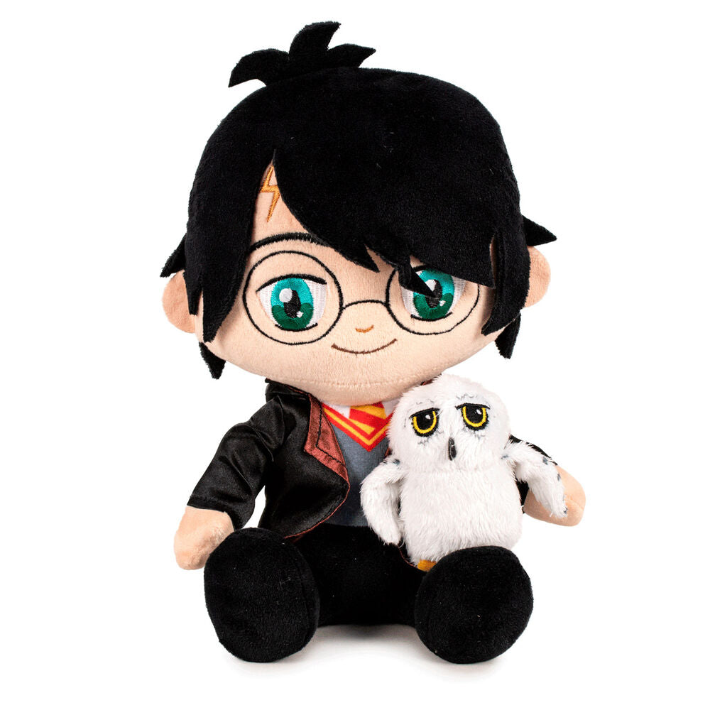 Peluche Harry Potter & Hedwig Harry Potter 25cm Frikytopia