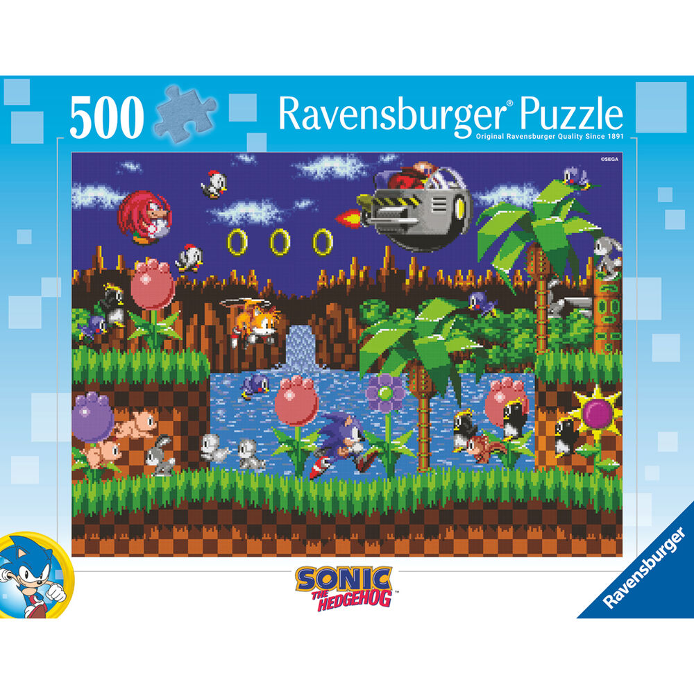 Puzzle Sonic The Hedgehog 500pzs