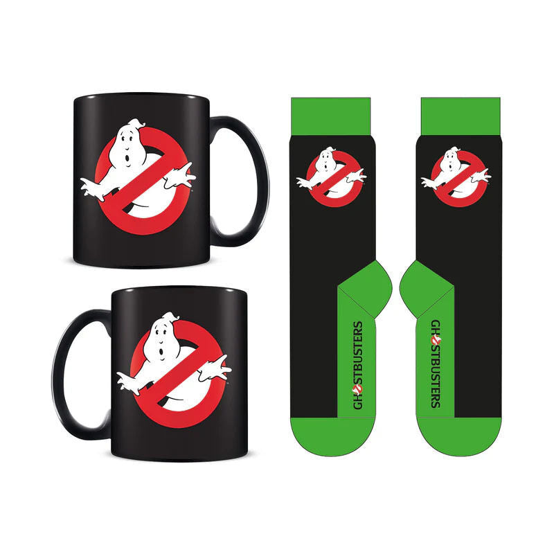 Set Taza y Calcetines Cazafantasmas Frikytopia