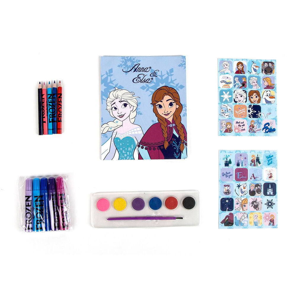 Set Papeleria Mochila Frozen Disney