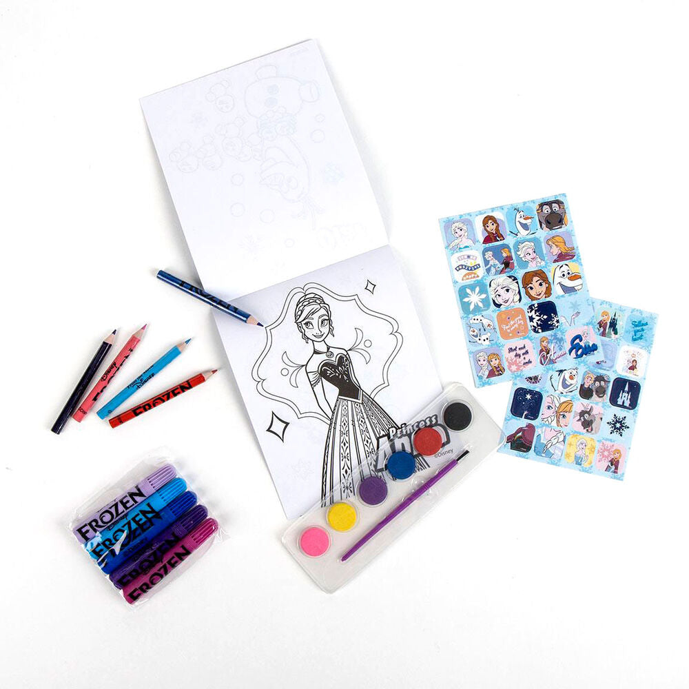 Set Papeleria Mochila Frozen Disney