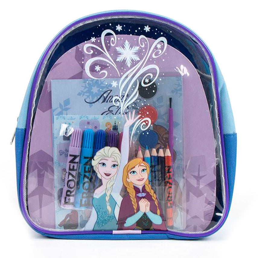 Set Papeleria Mochila Frozen Disney