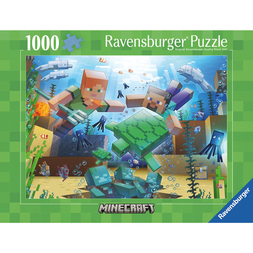 Minecraft Puzzle Minecraft Mosaic (1000 Piezas)