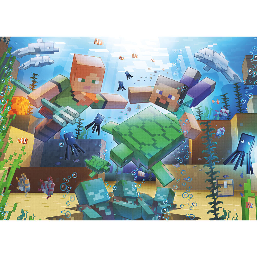 Minecraft Puzzle Minecraft Mosaic (1000 Piezas)