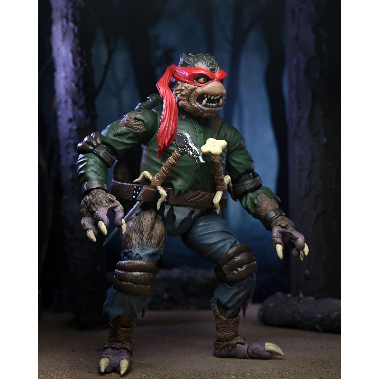 Universal Monsters x Teenage Mutant Ninja Turtles Figura Ultimate Raphael as The Wolfman 18 cm
