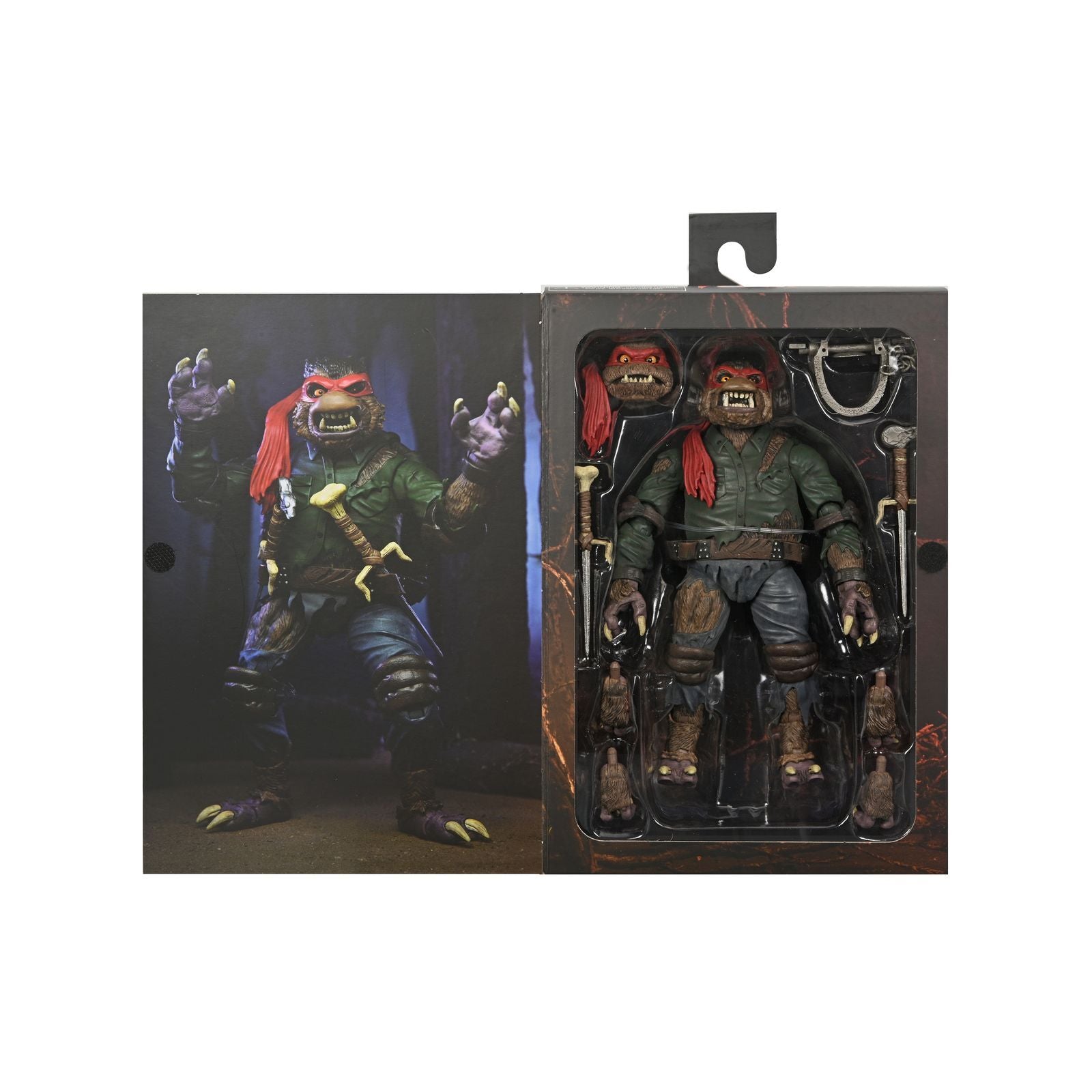 Universal Monsters x Teenage Mutant Ninja Turtles Figura Ultimate Raphael as The Wolfman 18 cm Frikytopia