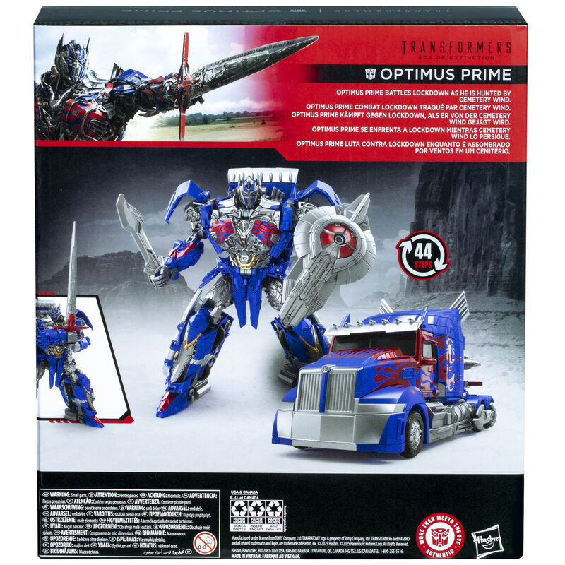 Transformers: la Era de la Extinción Studio Series Leader Class Figura Optimus Prime 21 cm