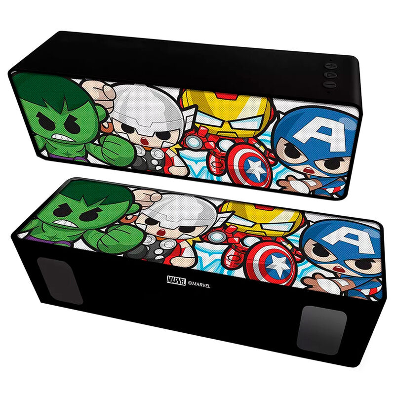Altavoz ert group bluetooth portatil licencia marvel multicolor 10w 2.1 Frikytopia