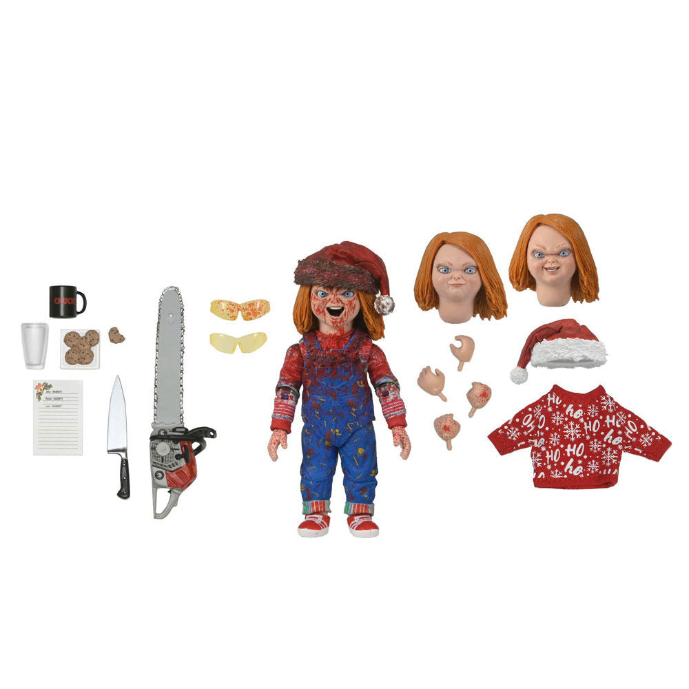 Ultimate chucky holiday edition fig. 18 cm chucky (tv series) Frikytopia