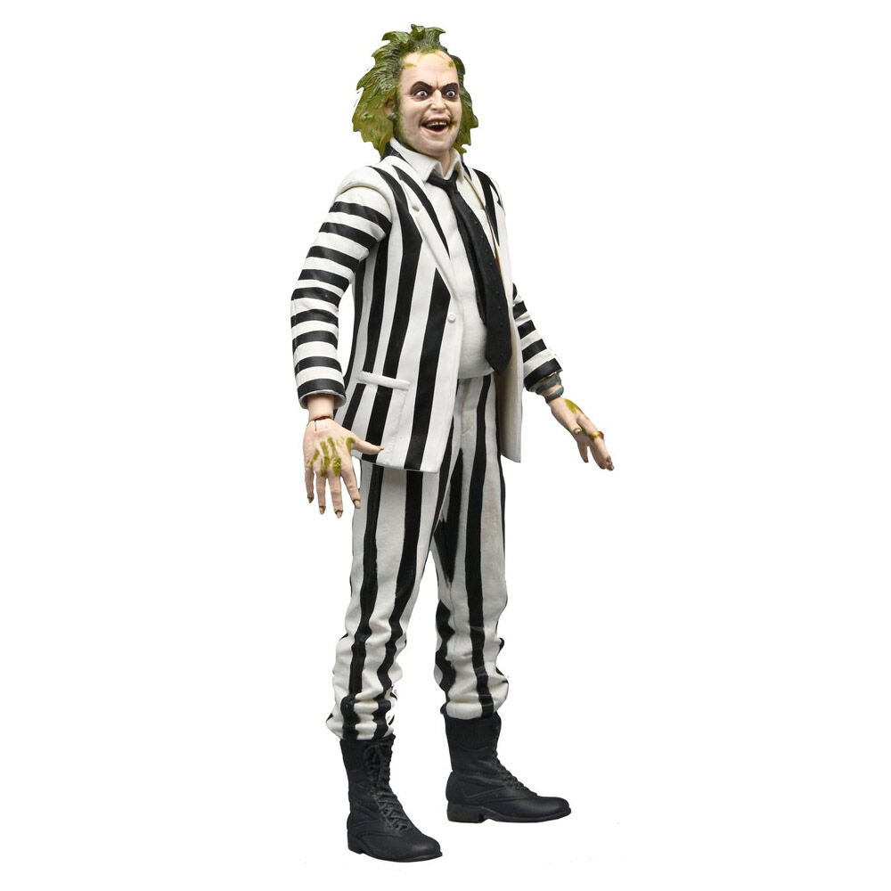 Beetlejuice Black And White Striped Suit Scale Action Fig. 18 cm Beetlejuice (1988)