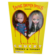 Set 2 Muñecos Chucky And Tifanny Living Dead Dolls 25 cm