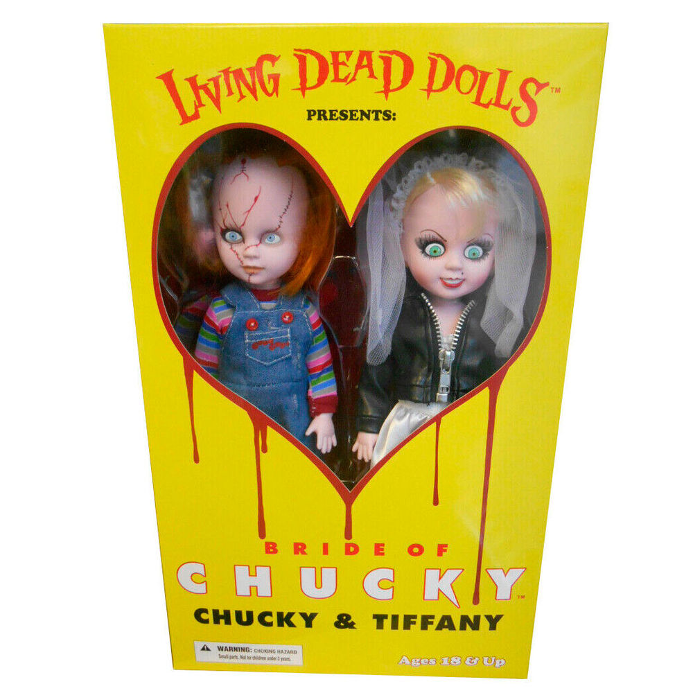 Set 2 Muñecos Chucky And Tifanny Living Dead Dolls 25 cm Frikytopia