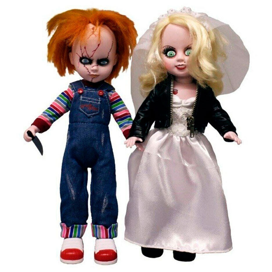 Set 2 Muñecos Chucky And Tifanny Living Dead Dolls 25 cm