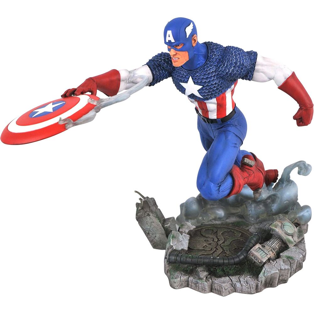 Estatua Capitan America Marvel Comic Gallery 25 cm