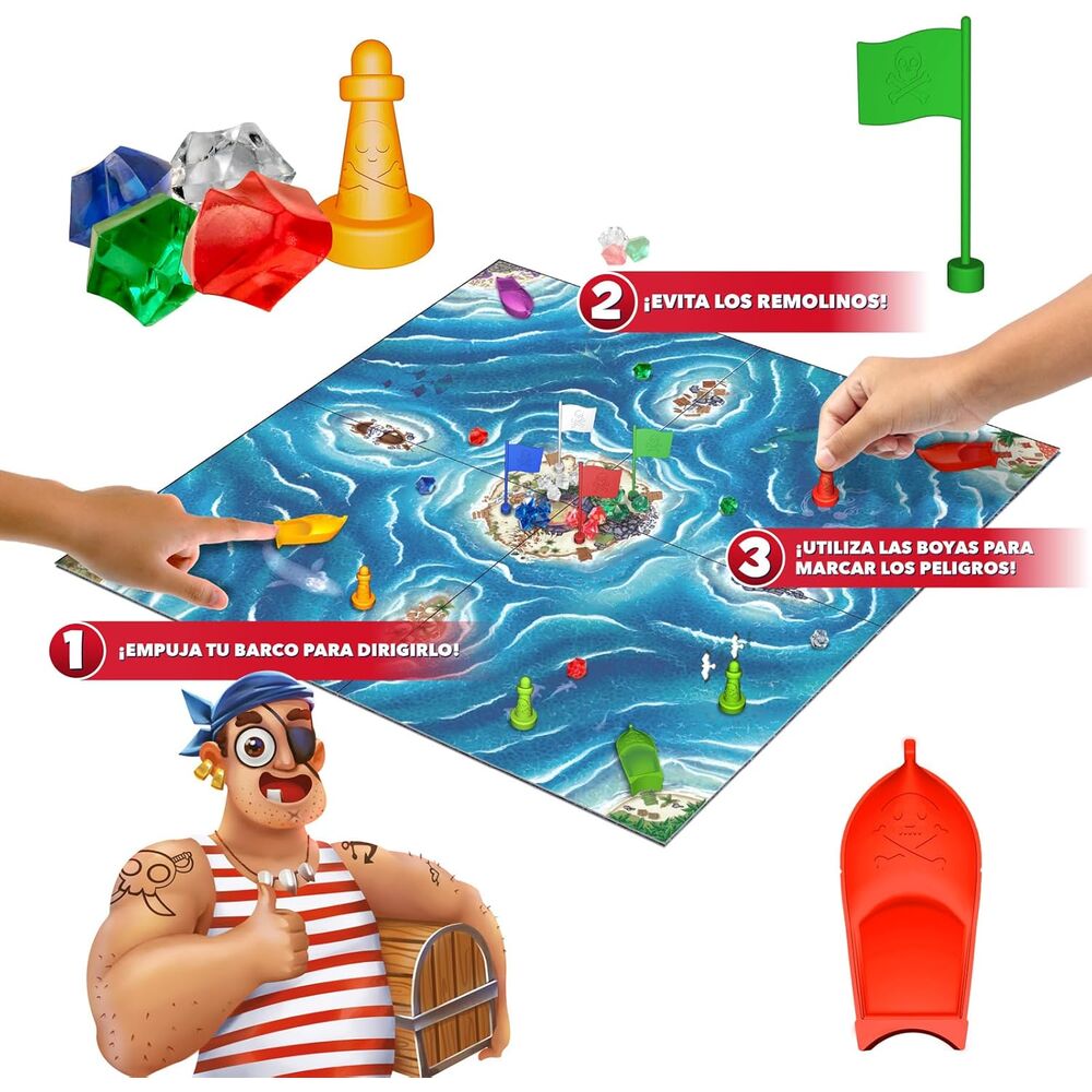 Juego de Mesa Bermuda Piratas Español