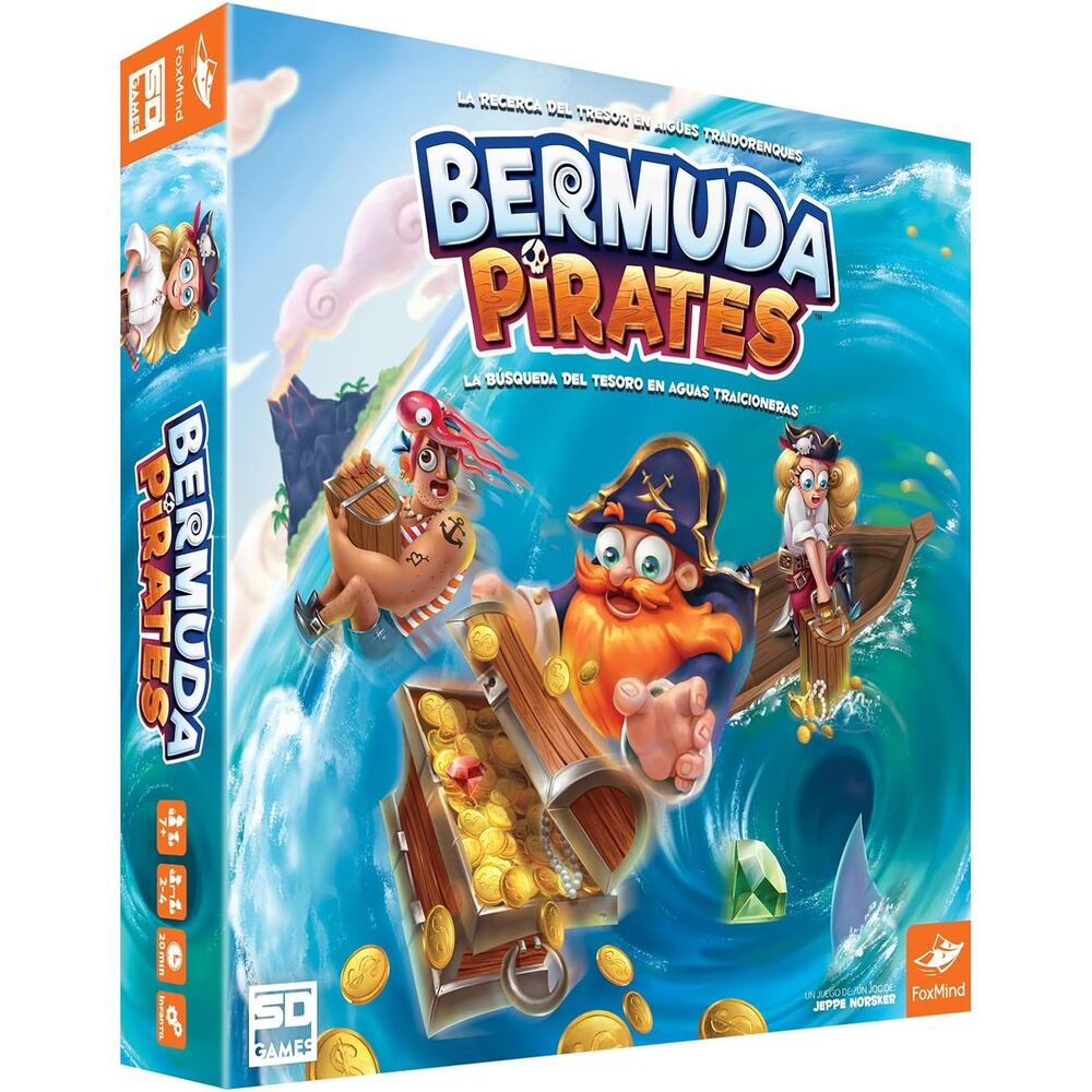 Juego de Mesa Bermuda Piratas Español