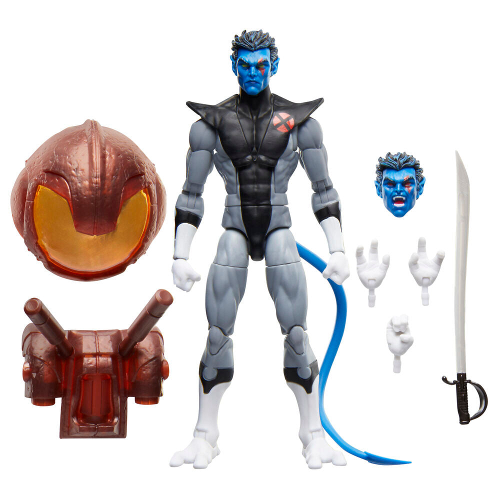 Figura Hasbro Marvel Legends Series Build a Figure Marvels Nemesis x - Men Nightcrawler