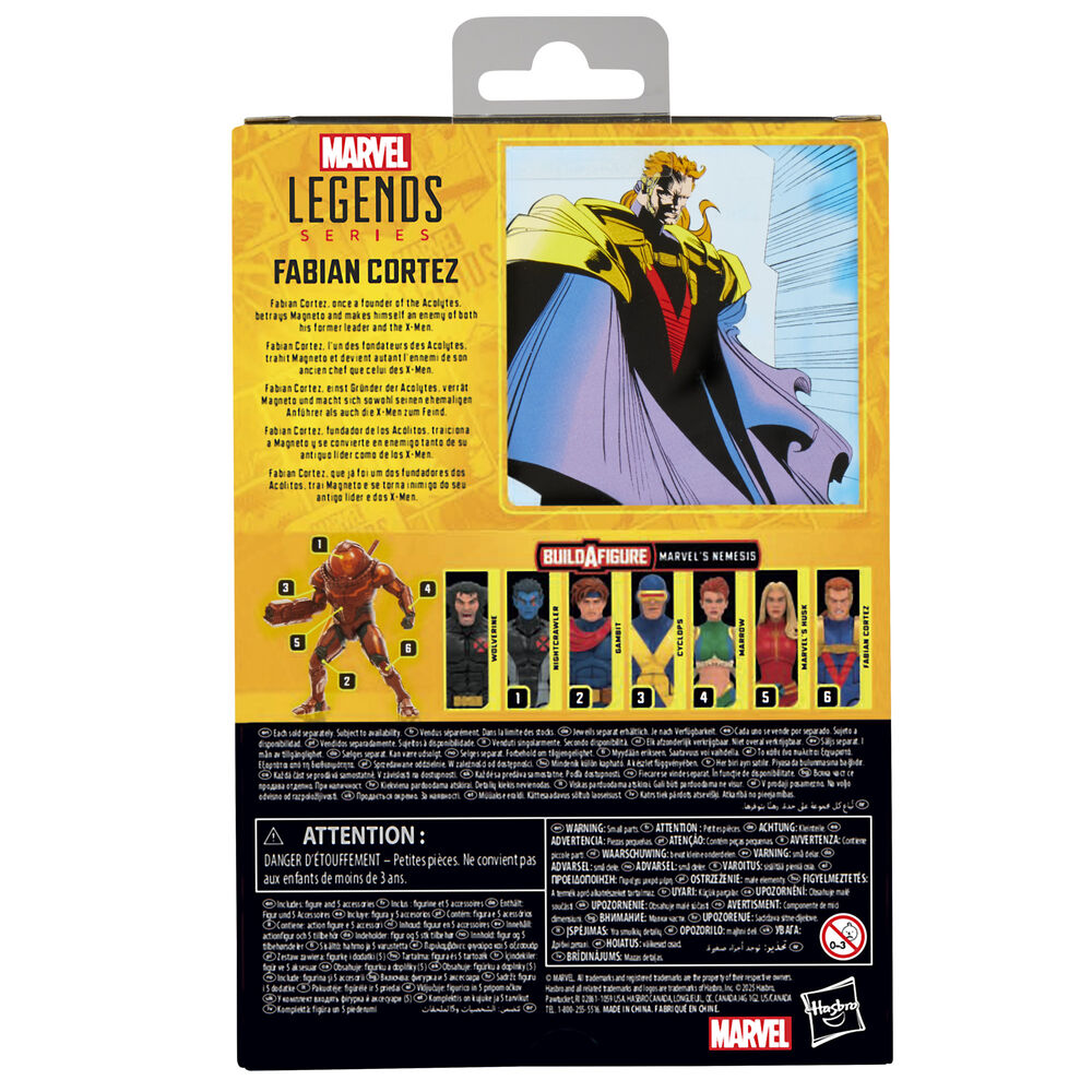 X-Men Marvel Legends Figura Fabian Cortez (BAF: Marvel's Nemesis) 15 cm