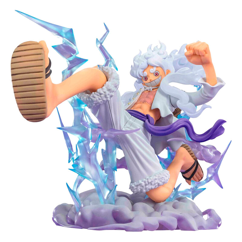 Figura tamashii nations figuarts zero extra battle one piece monkey d luffy gear 5 gigant Frikytopia