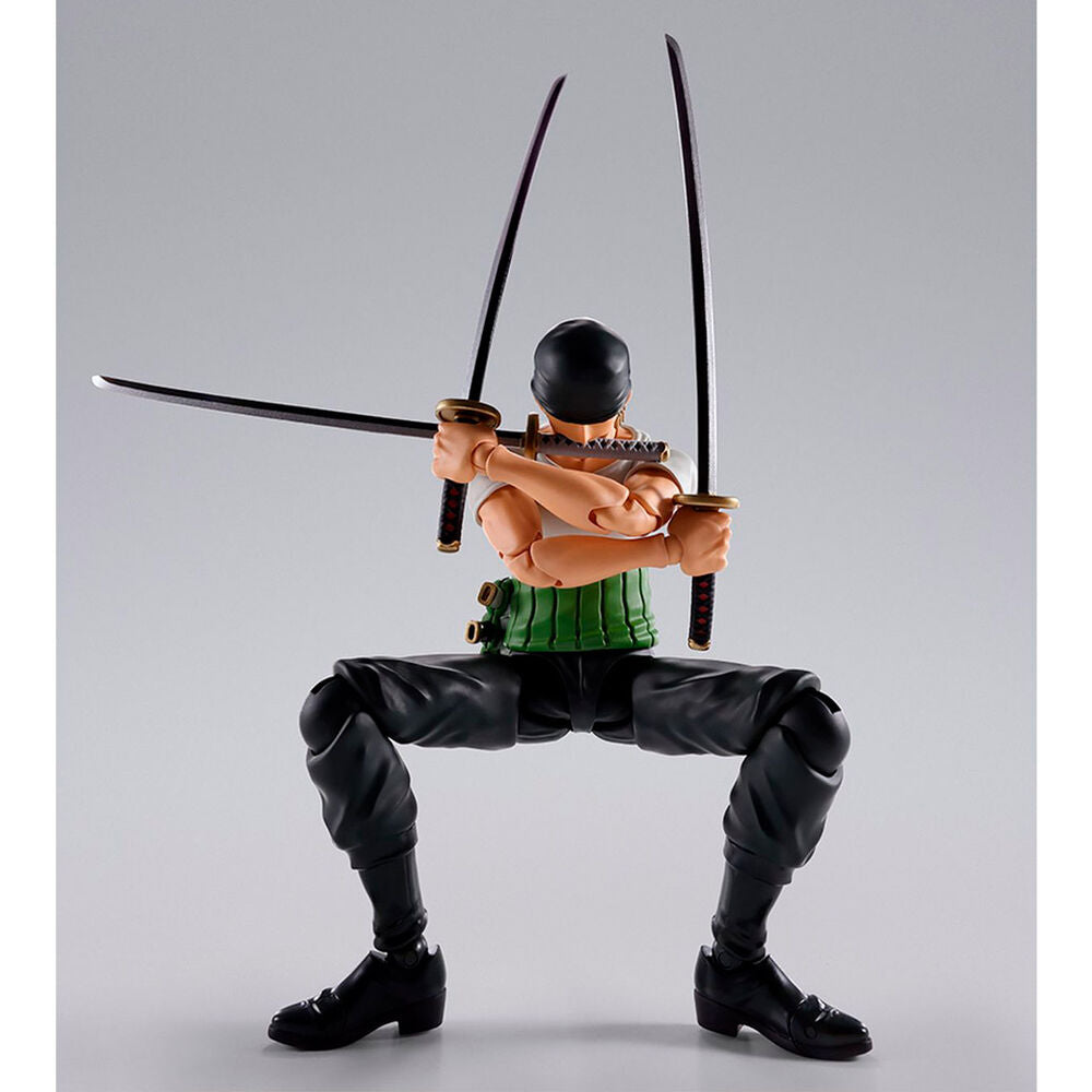 Figura S.H Figuarts Roronoa Zoro Romance Dawn One Piece 15 cm Frikytopia