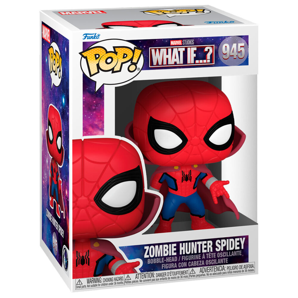 Funko Pop! What If...? TV Zombie Hunter Spidey — MARVEL