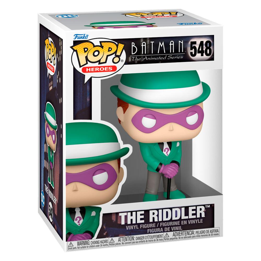 Funko Pop! Batman: The Animated Series Heroes Vinyl The Riddler — DC COMICS