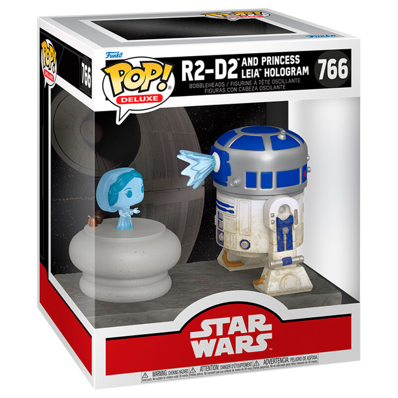 Funko Pop! R2D2 w/Leia — STAR WARS