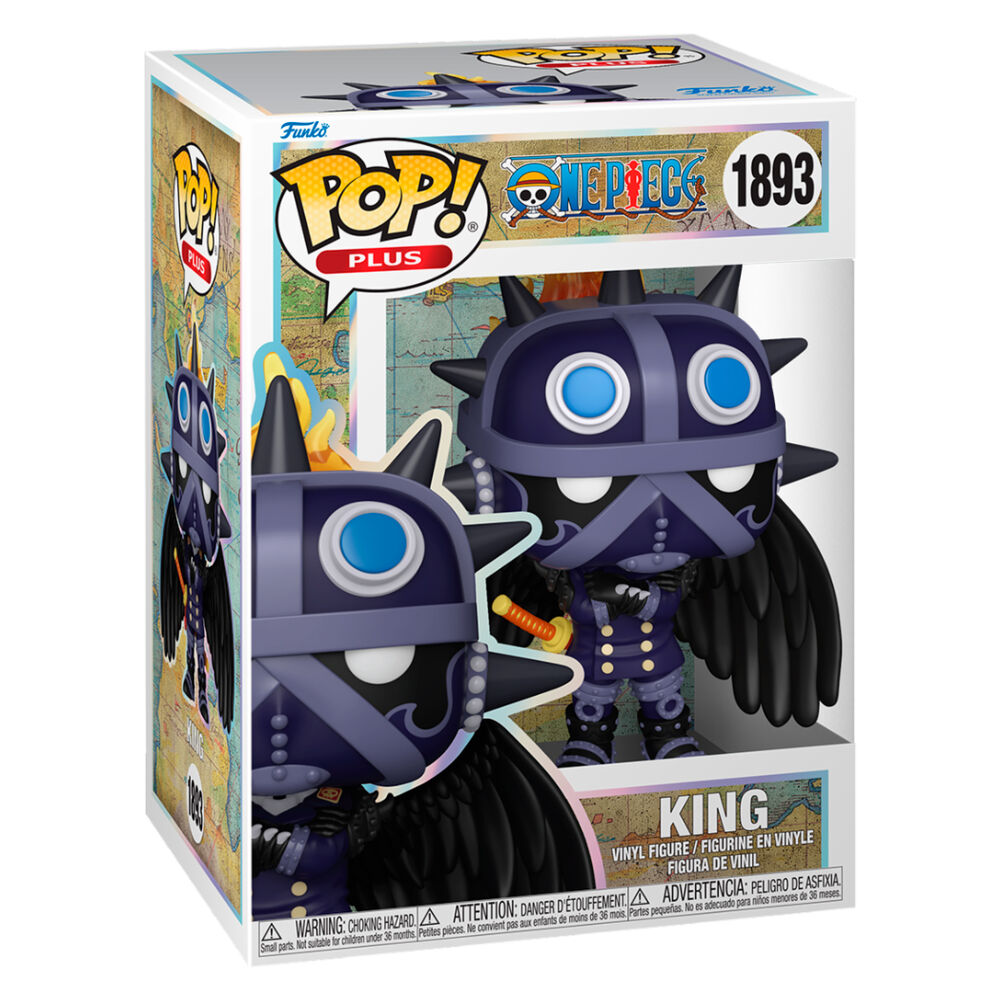 One Piece POP! Plus Animation Vinyl Figura King 9 cm