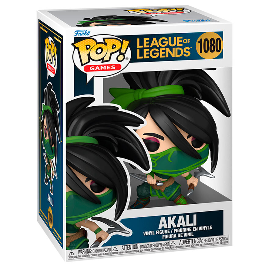 Funko Pop! League of Legends Games Akali — LEAGUE OF LEGENDS