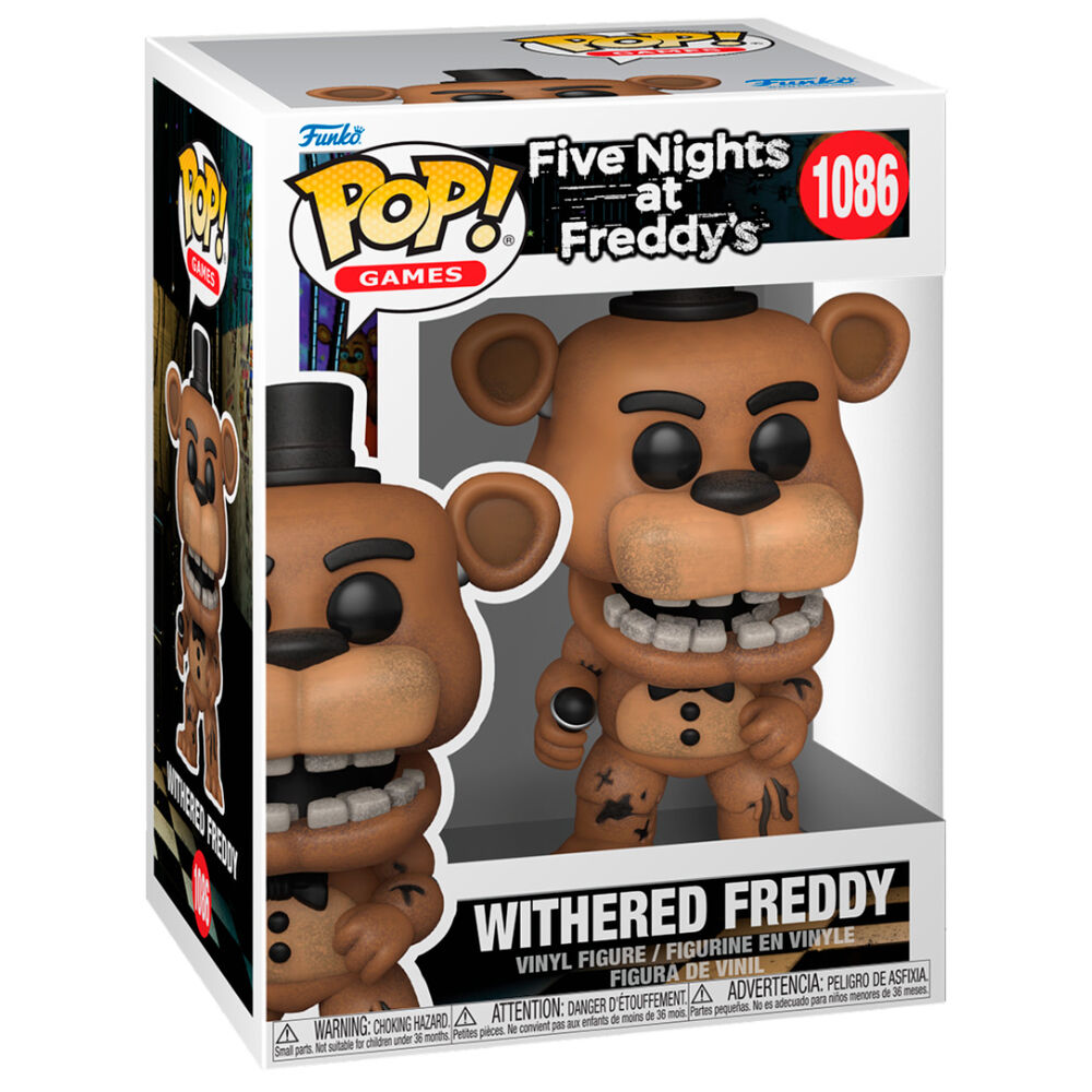 Five Nights at Freddy's POP! Vinyl Figura Withered Freddy 9 cm Frikytopia