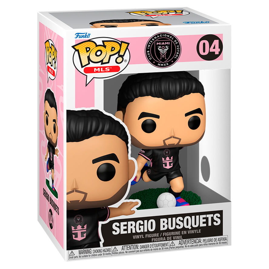 Funko Pop! MLS Sports Inter Miami- Sergio Busquets(away — LEAGUE OF LEGENDS