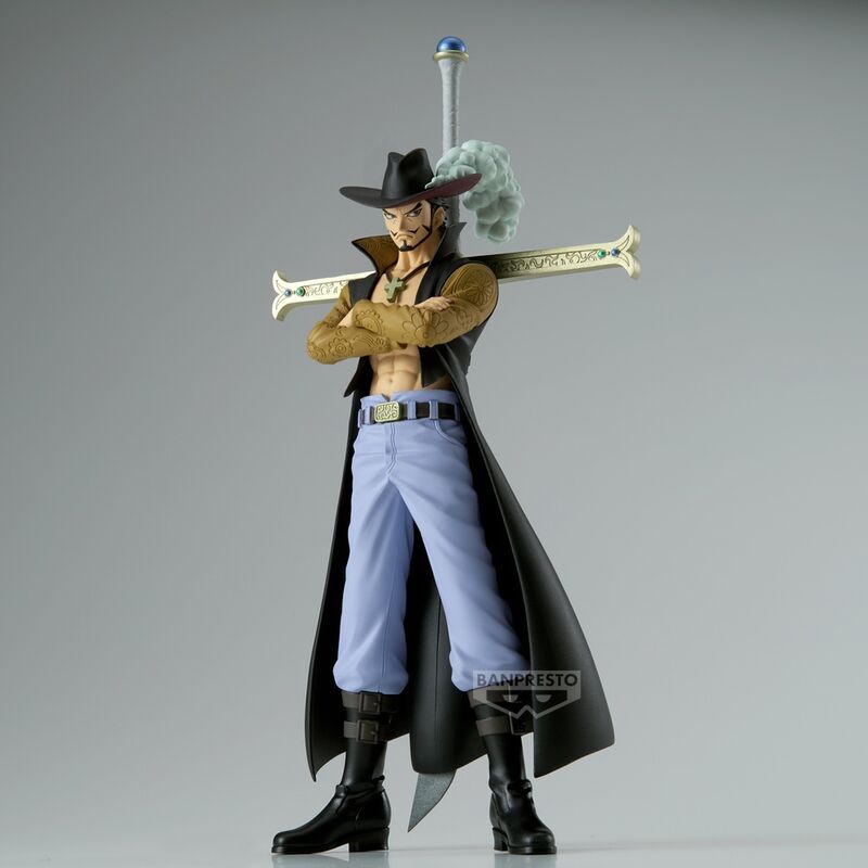 Figura Banpresto One Piece Dxf The Grandline Series Dracule Mihawk 17 cm Frikytopia