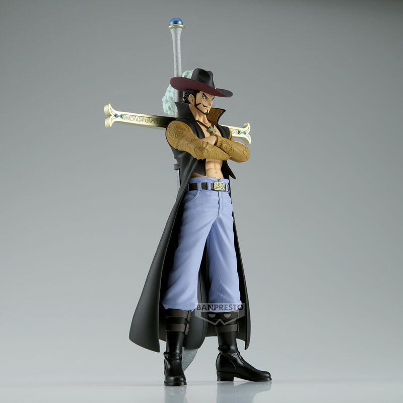 Figura Banpresto One Piece Dxf The Grandline Series Dracule Mihawk 17 cm