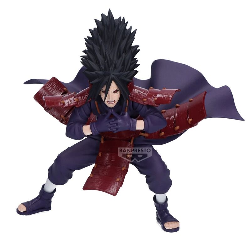 Figura Banpresto Naruto Shippuden Vibration Stars Madara Uchiha 13 cm Frikytopia