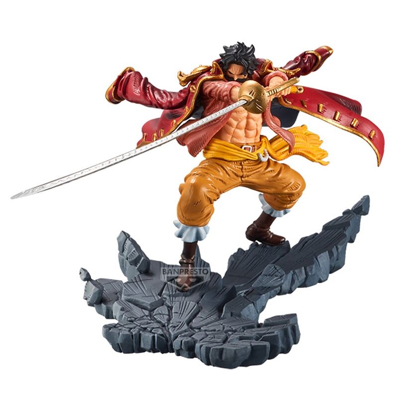 Figura Banpresto One Piece Manhood Gold D Roger Special Ver. 9 cm