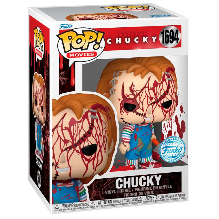 Figura POP la Novia de Chucky - Chucky Exclusive