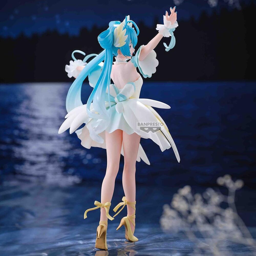 Figura Banpresto Hatsune Miku Evolve Classical Tuning Swan Lake 21 cm