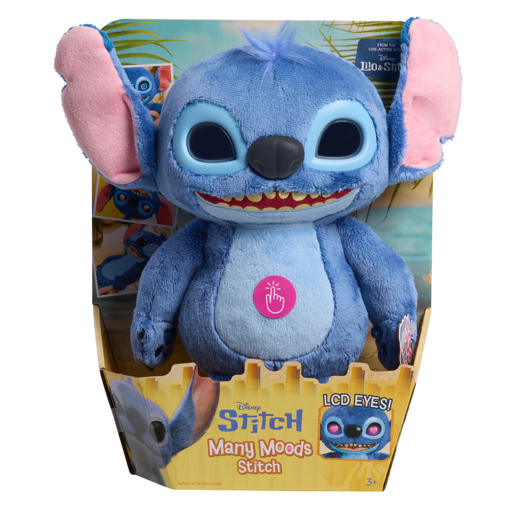 Peluche Interactivo Stitch Disney 30 cm