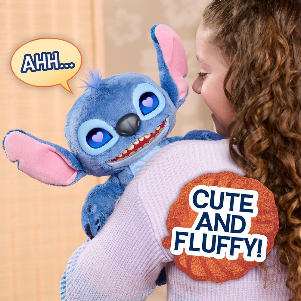 Peluche Interactivo Stitch Disney 30 cm