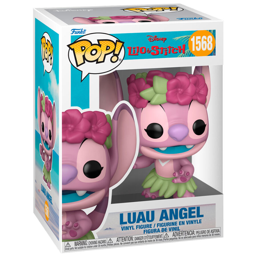 Figura POP Disney Lilo & Stitch Luau Angel Frikytopia