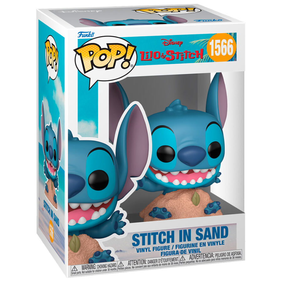 Funko Pop! Lilo & Stitch Stitch in Sand — DISNEY