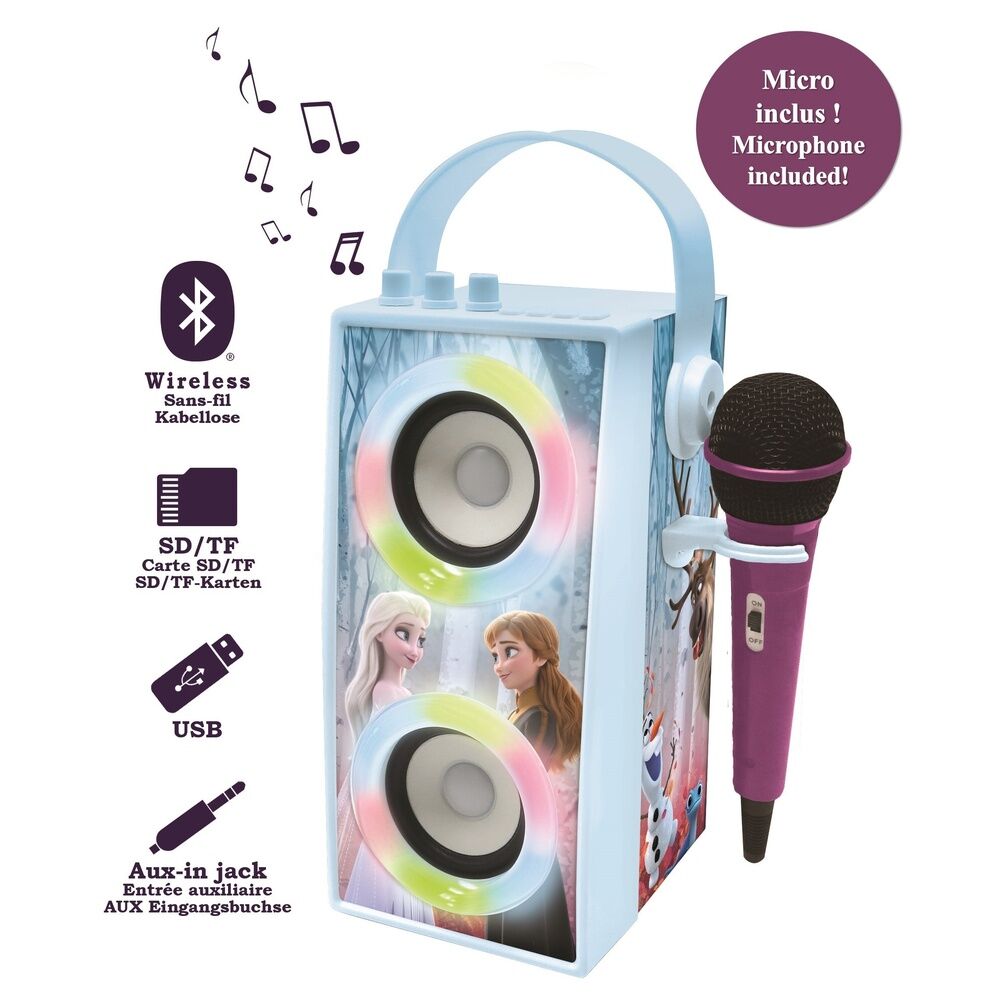 Altavoz con Microfono Bluetooth Portatil Frozen Disney