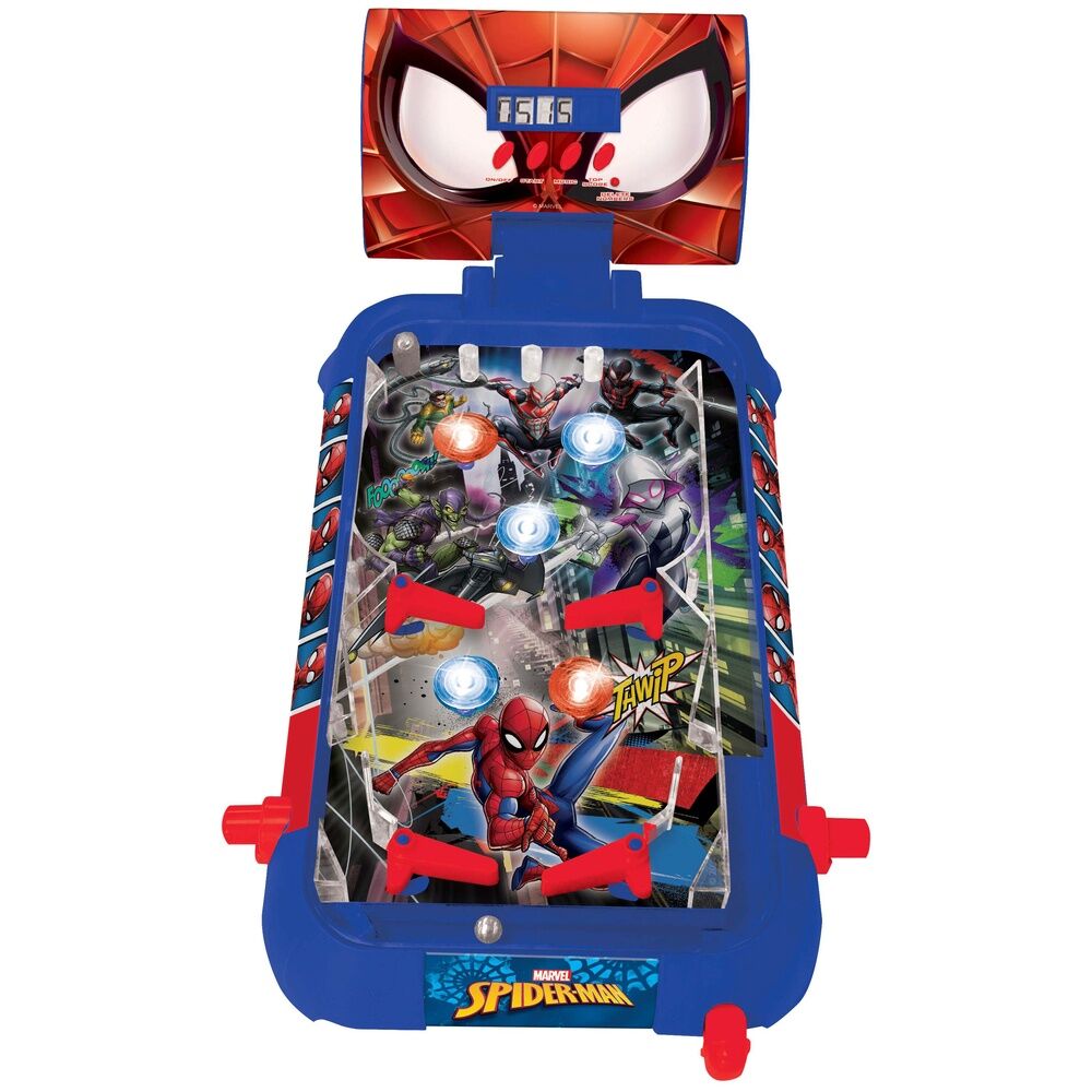 Pinball Spiderman Marvel Frikytopia