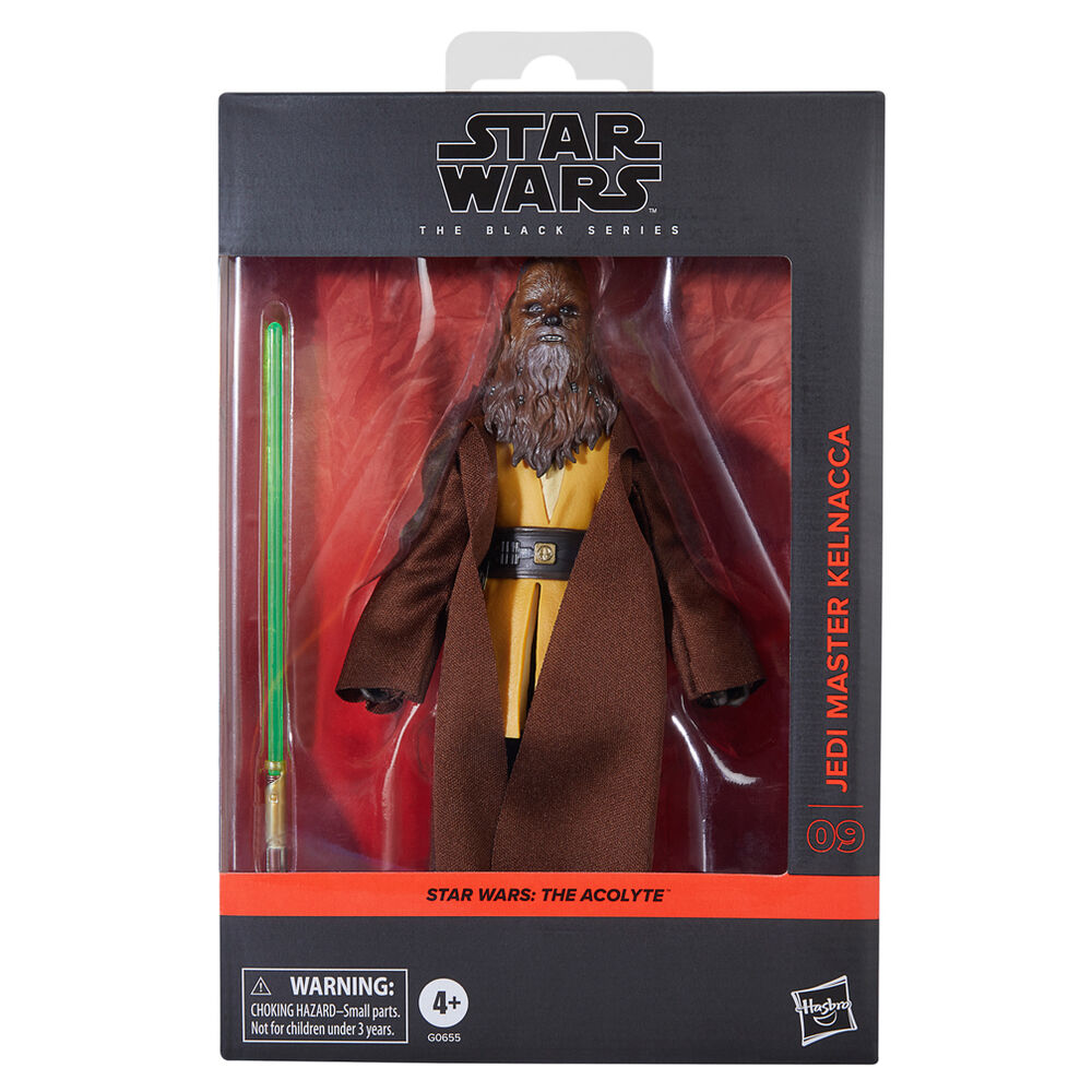 Star Wars: The Acolyte Black Series Figura Jedi Master Kelnacca 15 cm