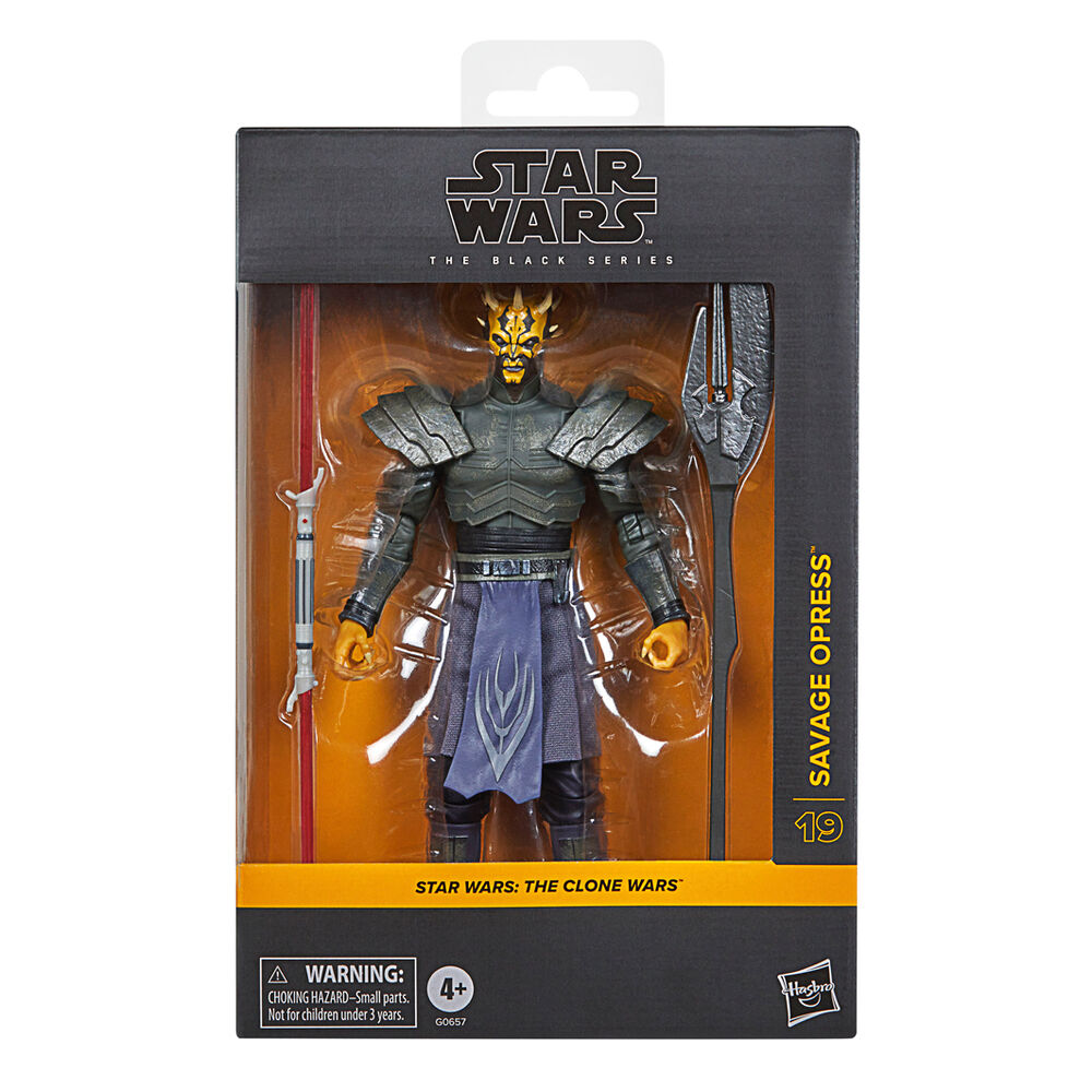 Star Wars: The Clone Wars Black Series Figura Savage Opress 15 cm Frikytopia