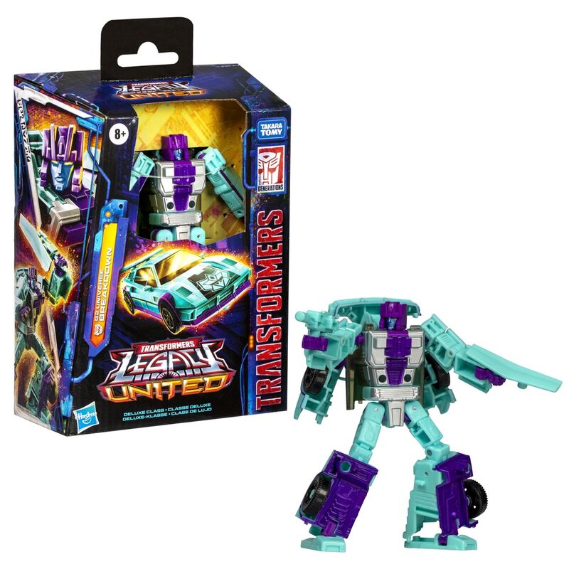 Figura Hasbro Transformers Legacy United Deluxe G2 Universe Breakdown