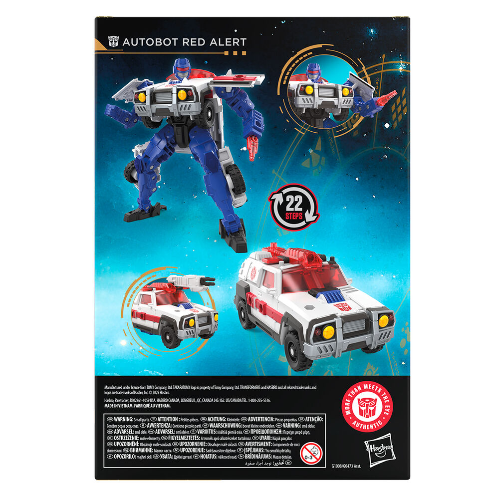Figura Hasbro Transformers Age Of The Primes Autobot Red Alert