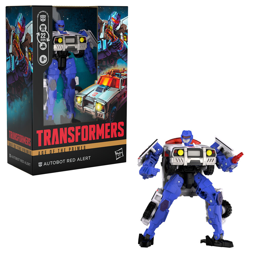 Figura Hasbro Transformers Age Of The Primes Autobot Red Alert